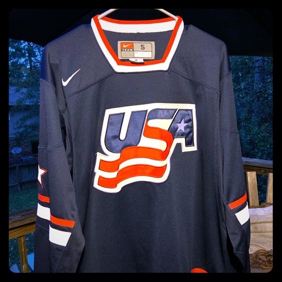 usa hockey hoodie nike